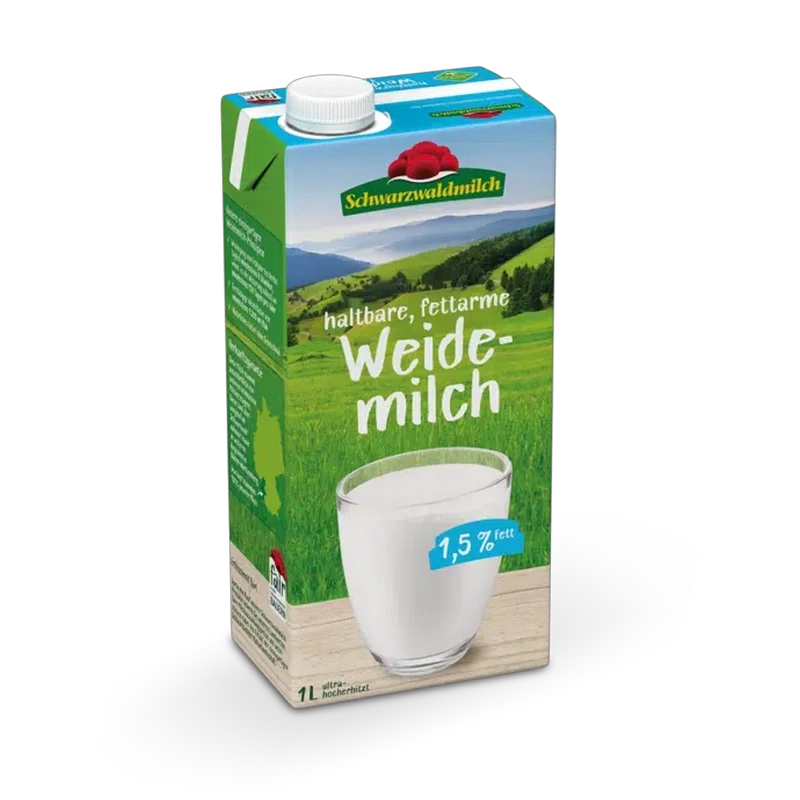 Schwarzwälder haltbare Weidemilch fettarm 1,5 %
